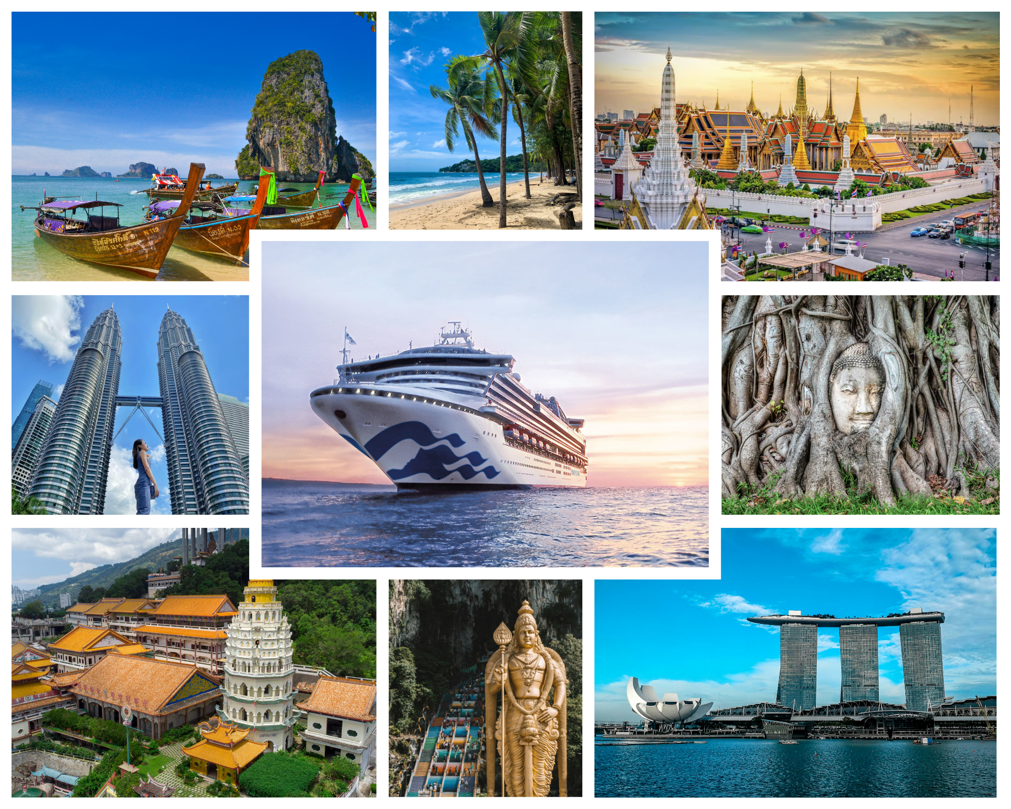 КОЛЕДА И НОВА ГОДИНА 2027 В 5 АЗИАТСКИ ДЪРЖАВИ КРУИЗ SAPPHIRE PRINCESS - ОТ СИНГАПУР, 19 ДНЕВНА